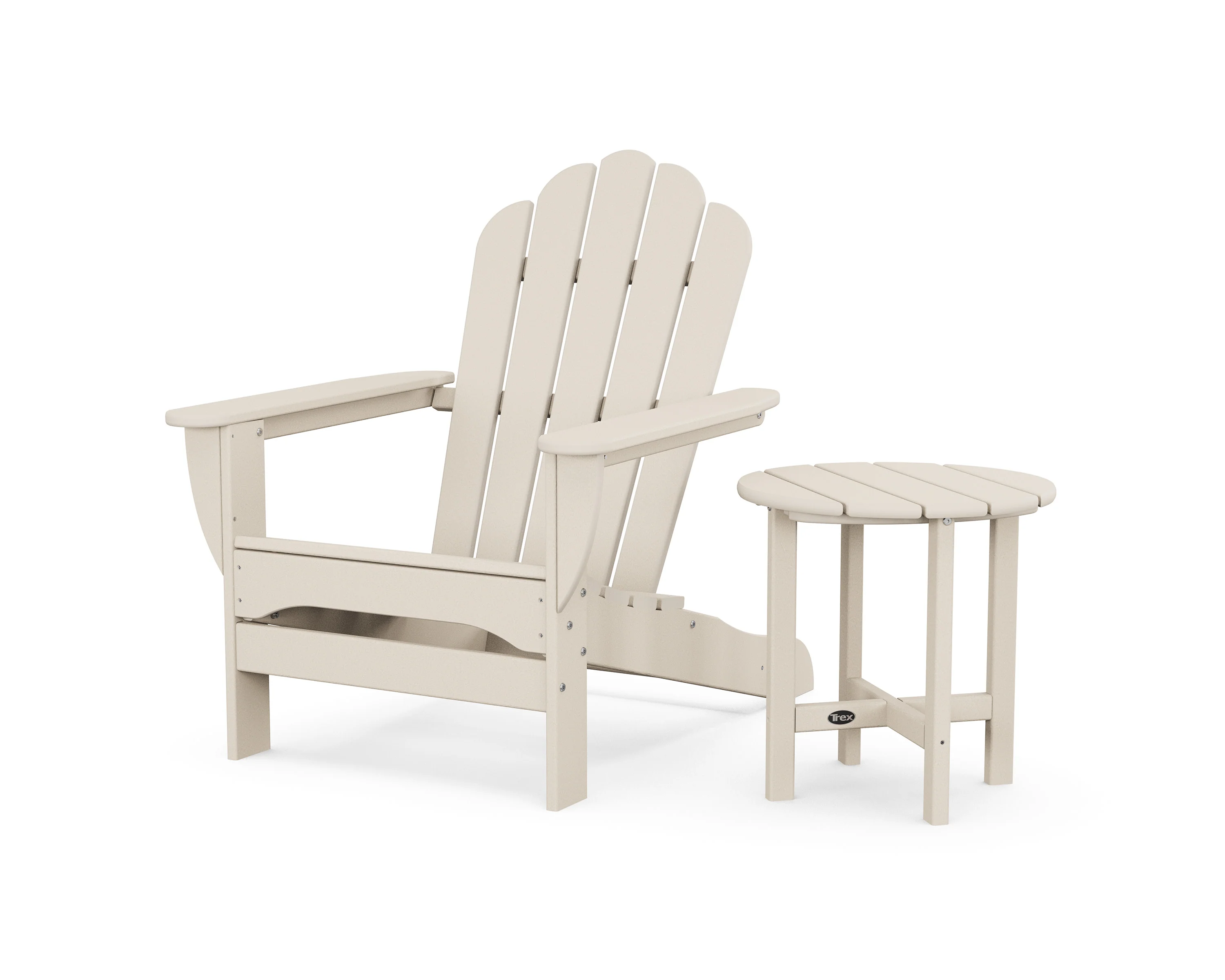 Monterey Bay Oversized Adirondack Chair with Side Table