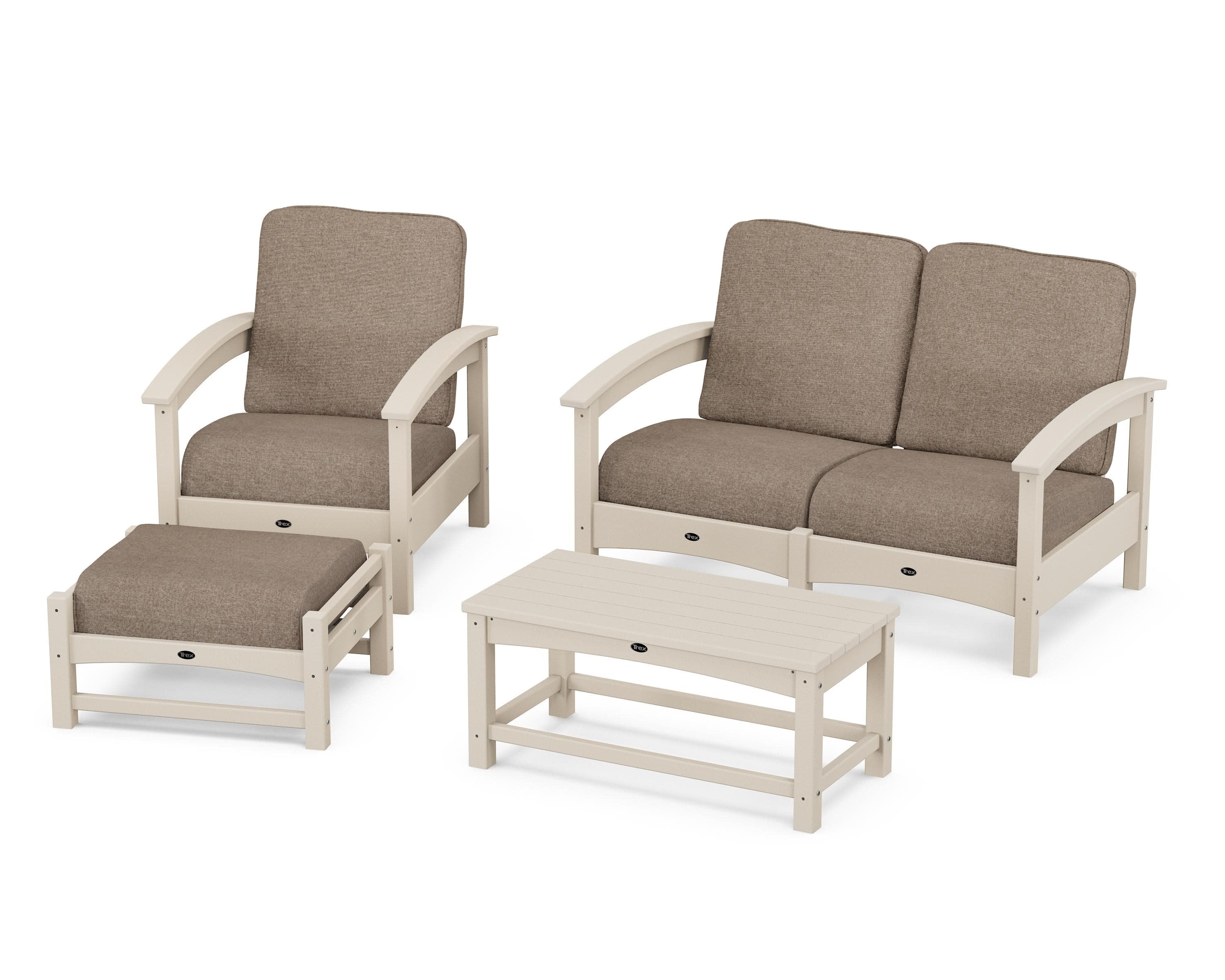 Rockport 4-Piece Deep Seating Conversation Group