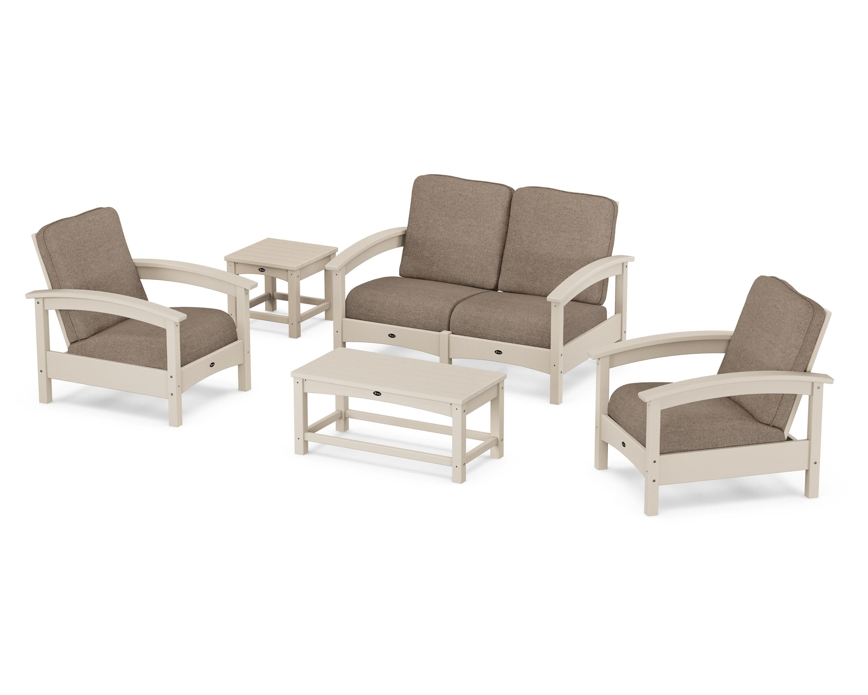 Rockport Club 6-Piece Deep Seating Conversation Set