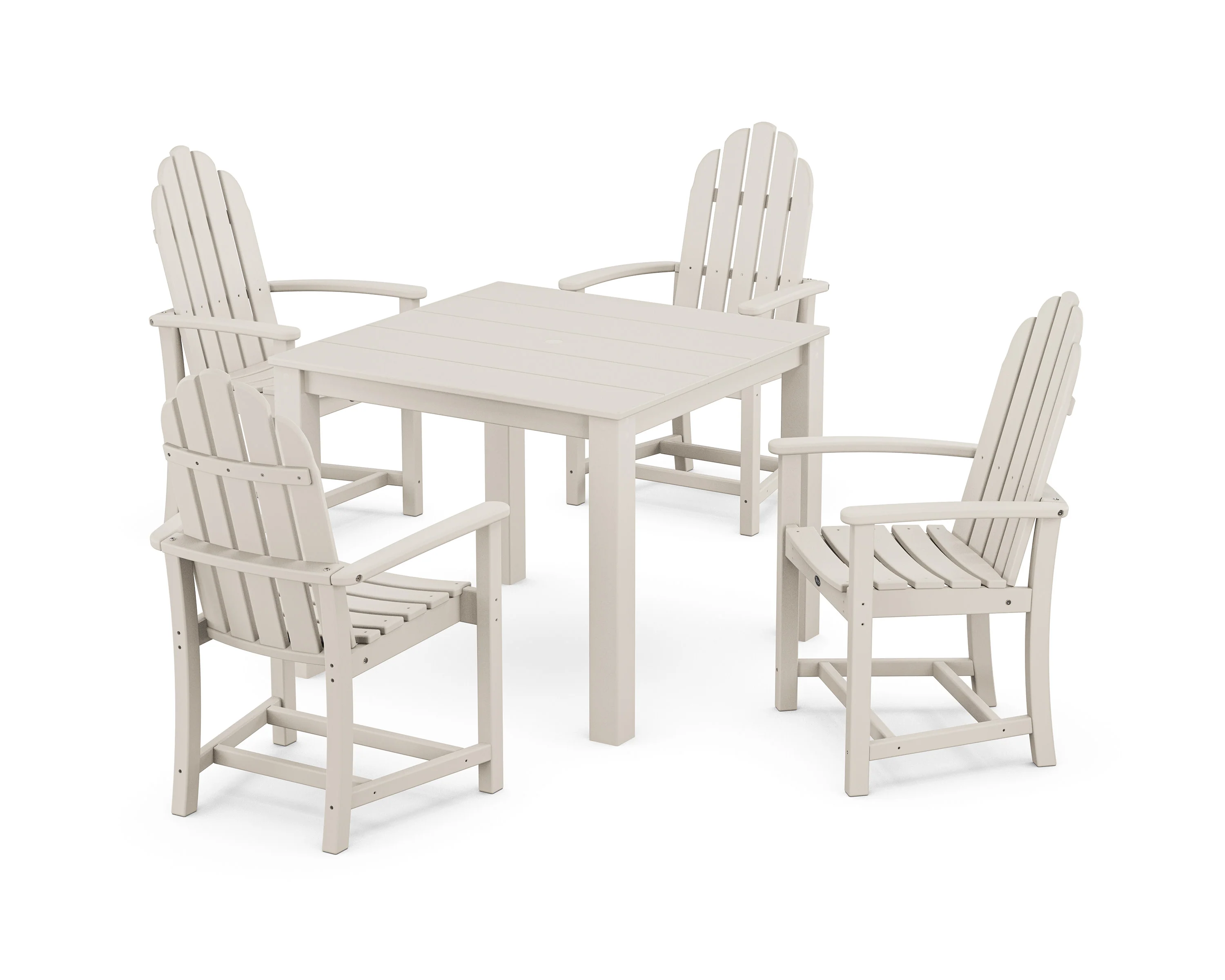 Cape Cod Adirondack 5-Piece Parsons Dining Set