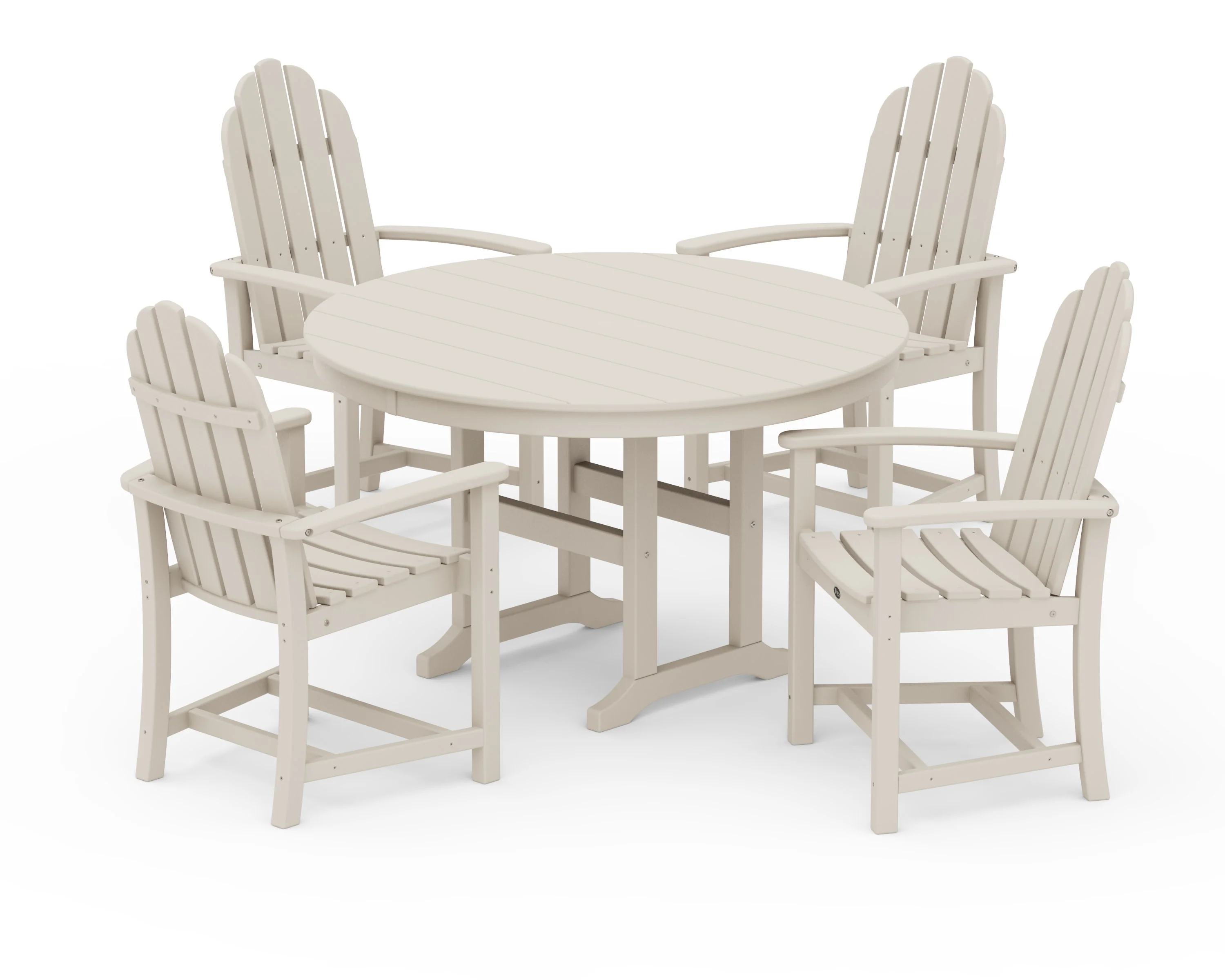 Cape Cod 5-Piece Round Dining Set