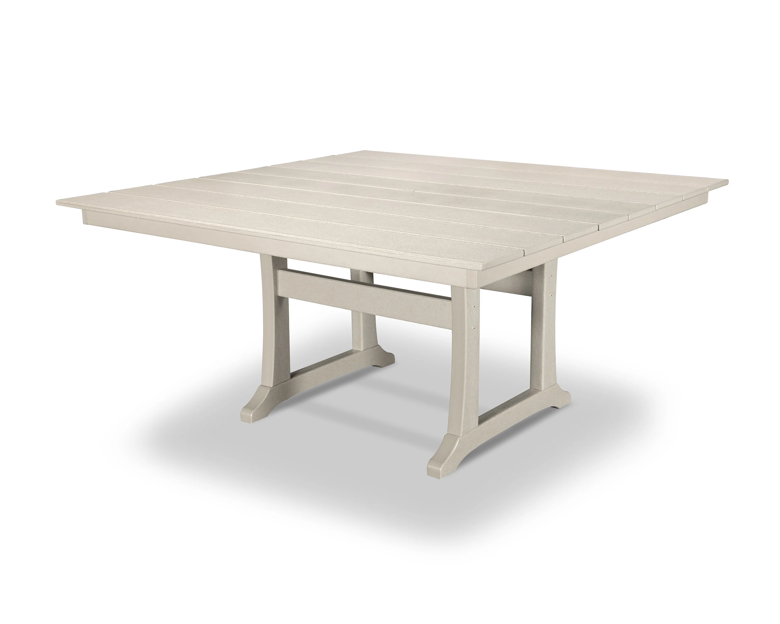 Farmhouse Trestle 59 Dining Table