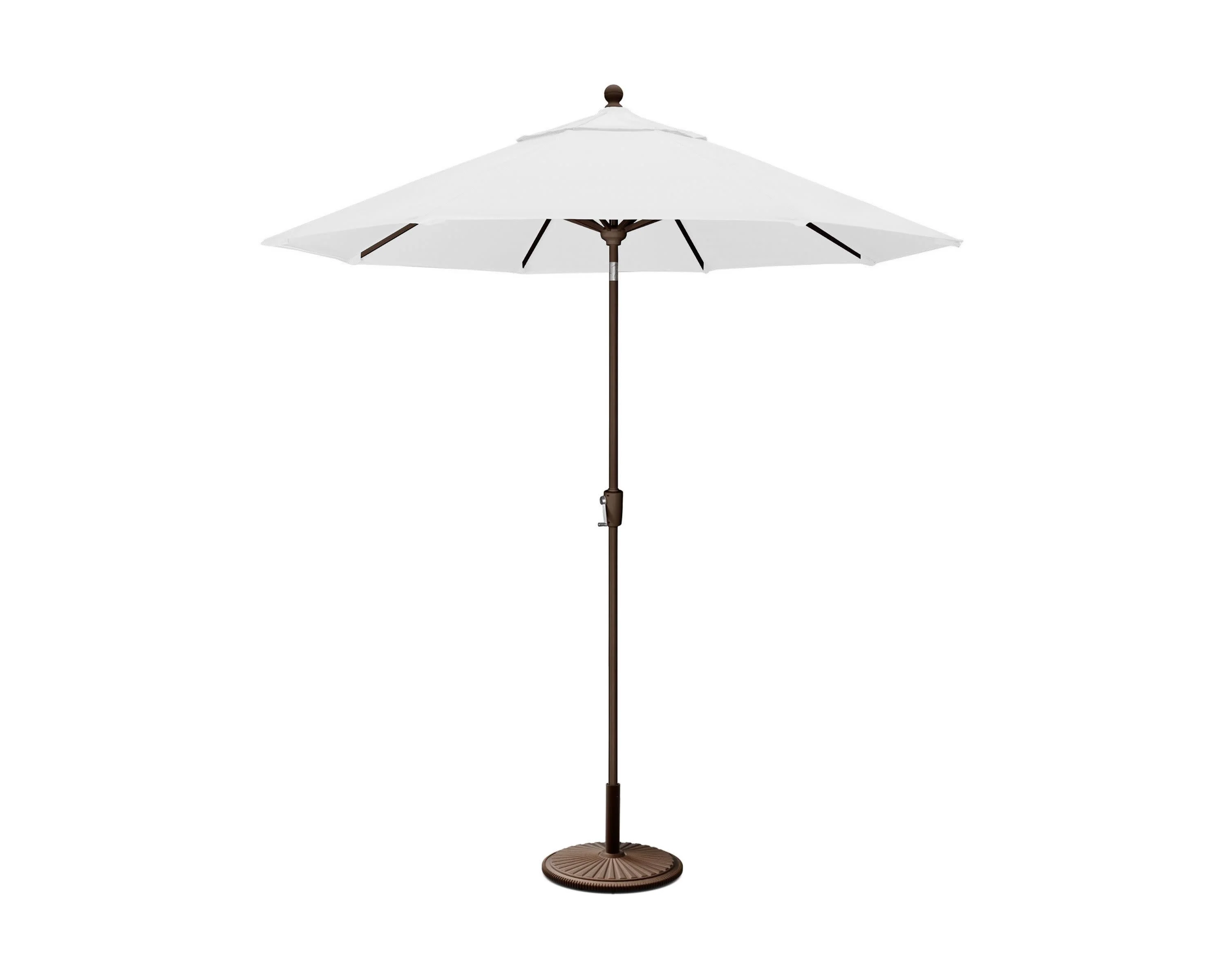 9' Tilt Market Umbrella & Base - Bar Height
