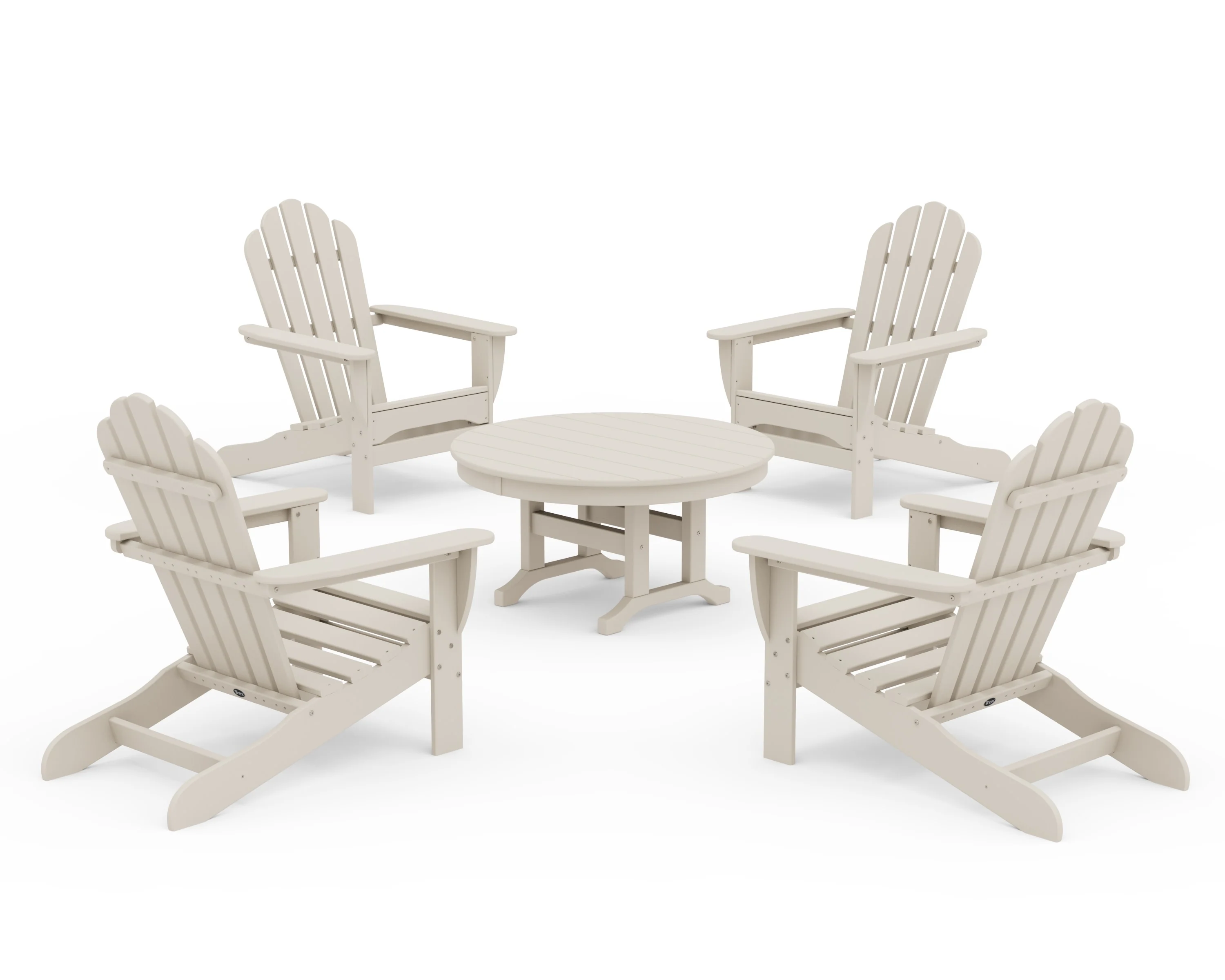 5-Piece Monterey Bay Adirondack Chair Conversation Group