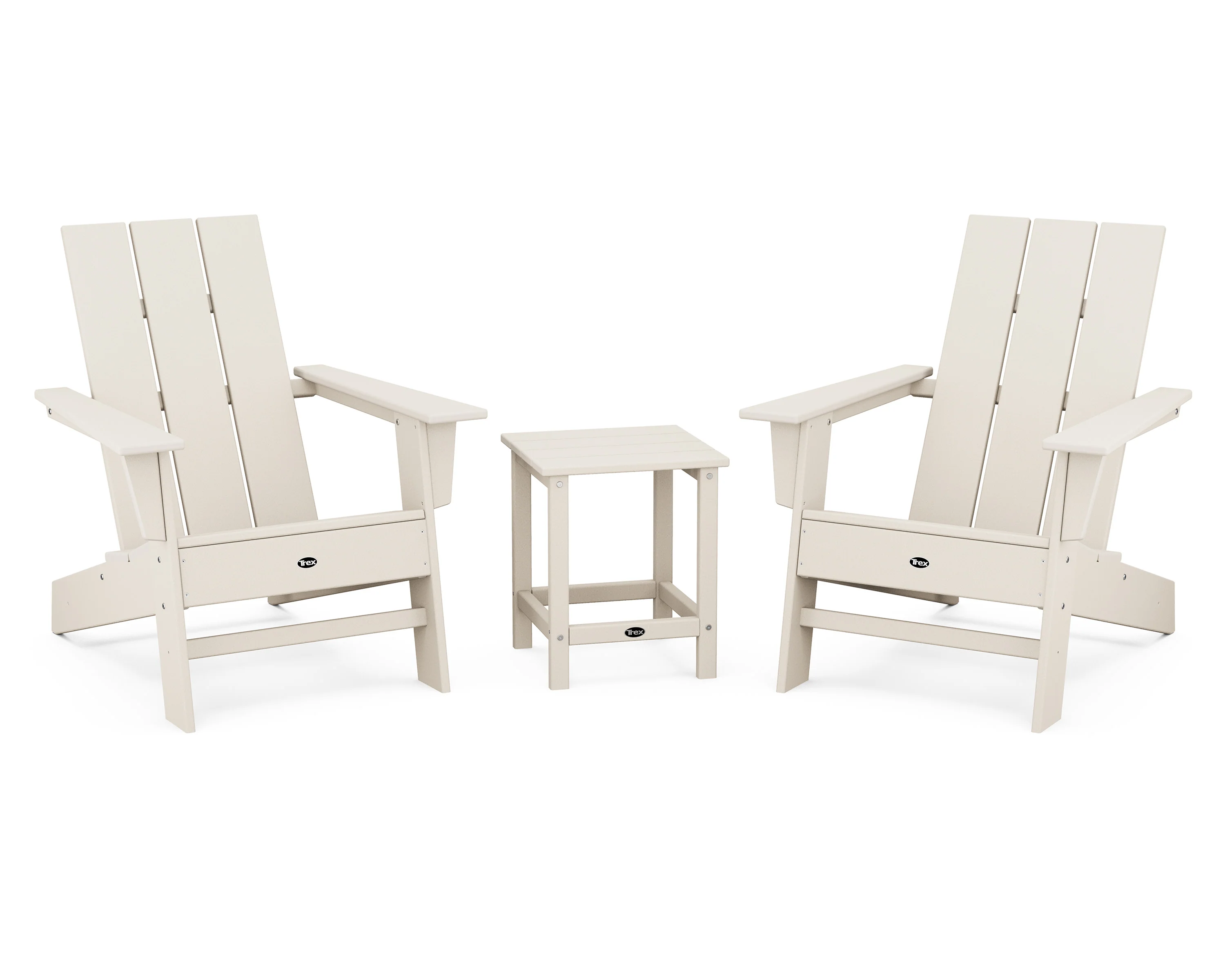 Eastport 3-Piece Modern Adirondack Set
